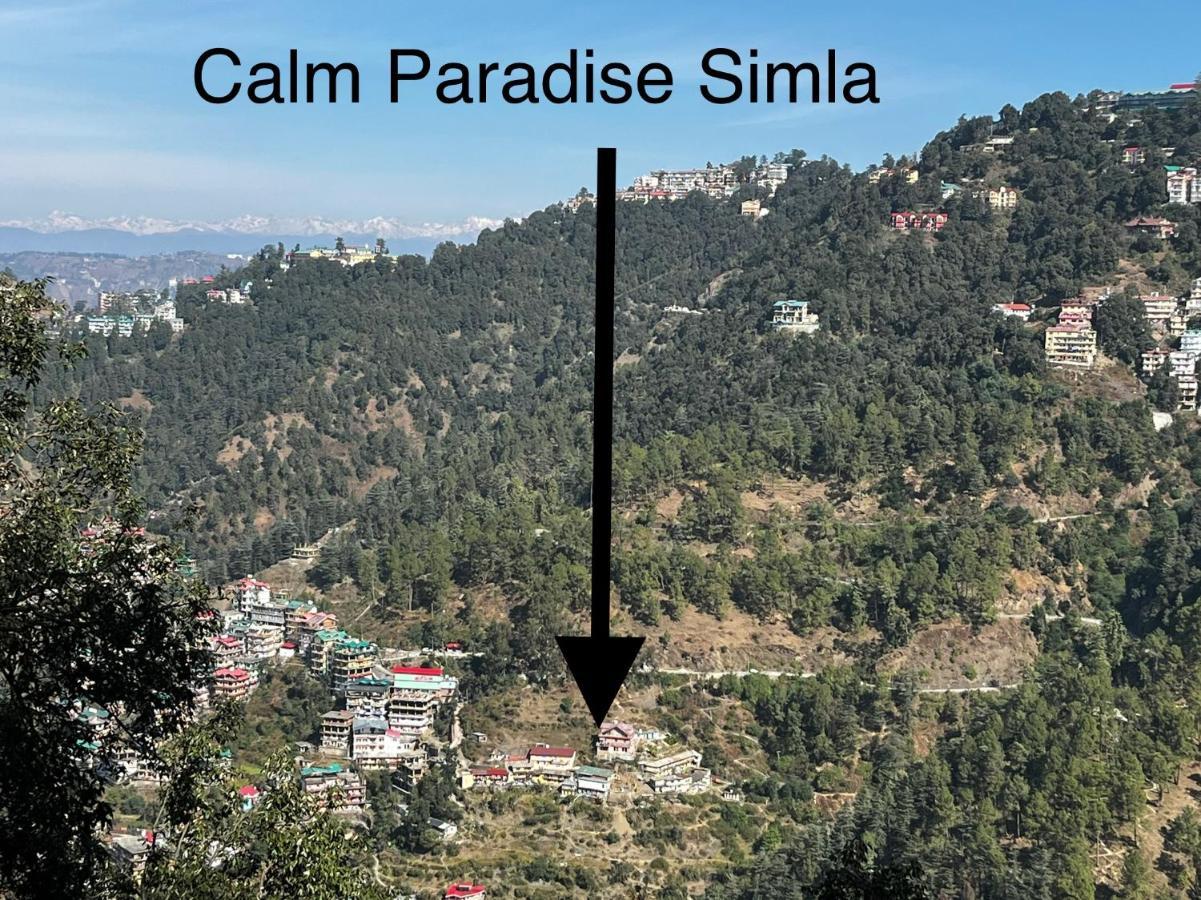 Calm Paradise Shimla Exterior foto